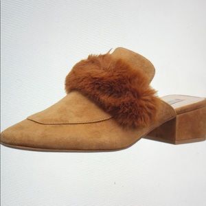 Suede Mules